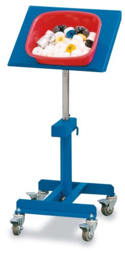 RAPIDLIFT Servante d'atelier hauteur réglable4 roulettes pivotantesRAL5017en différentes exécutions