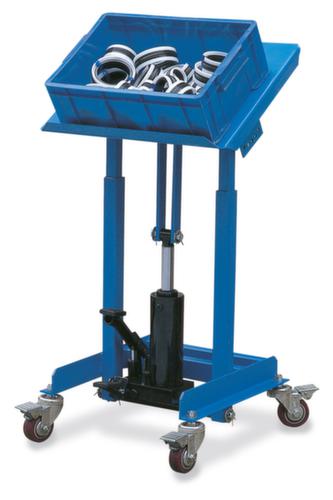 RAPIDLIFT Servante d'atelier hauteur réglable4 roulettes pivotantesRAL5017en différentes exécutions