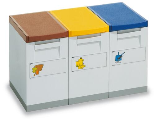 Caisson de tri sélectif avec capacité 15 litres