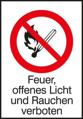 Panneau d'interdiction Défense de fumer