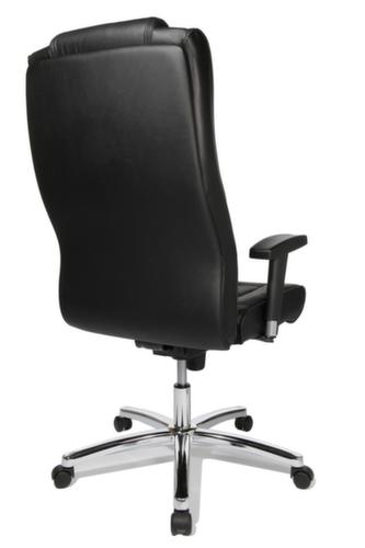 Topstar Fauteuil pivotant Chairman 10, revêtement cuir, noir