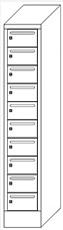 PAVOY Armoire de tri courrier Basis avec fentes pour courrier
