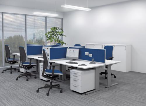 Nowy Styl Bureau E10 avec piètement 4 pieds