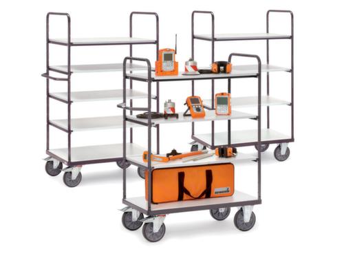 fetra Chariot à étagères ESD force max. 600 kg