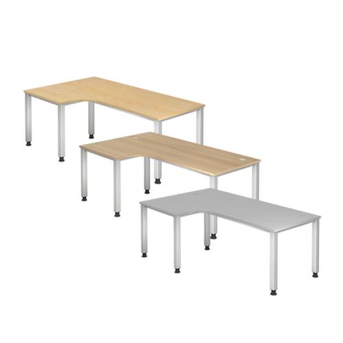 Bureau d'angle Sina avec piètement 4 pieds