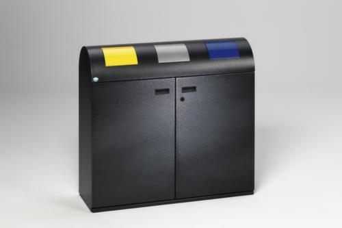 VAR Station de collecte de matières recyclables WS 100 R avec 3x80 l