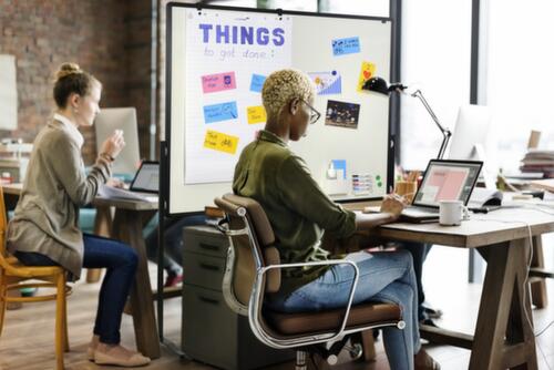 Legamaster Tableau blanc mobile PREMIUM PLUS