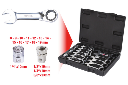 KS Tools GEARplus Jeu de clés à cliquet