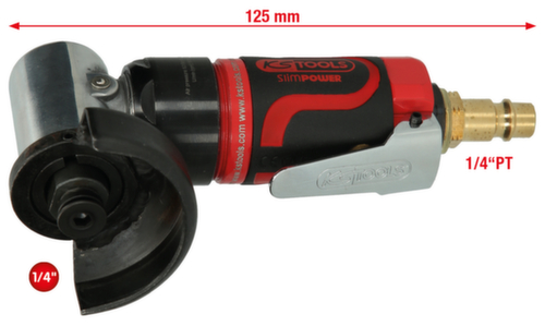 KS Tools Pince à tronçonner 1/4" SlimPOWER mini barre à air