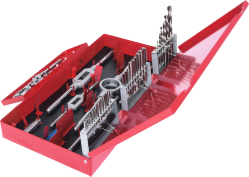 KS Tools Jeu d'outils de filetage HSS Co