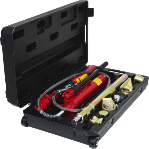 KS Tools Jeu d'outils hydrauliques pour redresser les voitures 10t