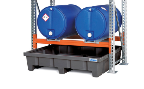 Tablette de rétention pour rayonnage pour rayonnage à palettes