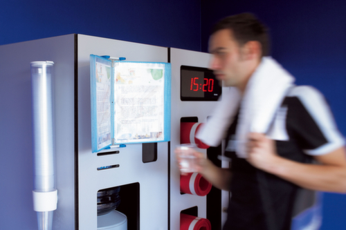 tarifold Système de consultation mural Candy Line avec 10 panneaux d’affichage