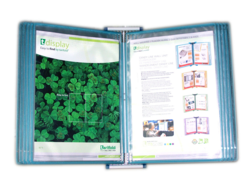 tarifold Système de consultation mural Candy Line avec 10 panneaux d’affichage