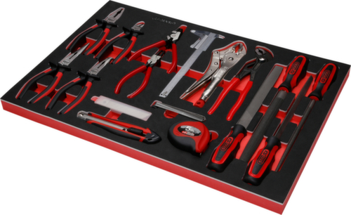 KS Tools Jeu de chariots d'atelier Performanceplus P15 avec 397 outils pour 7 tiroirs