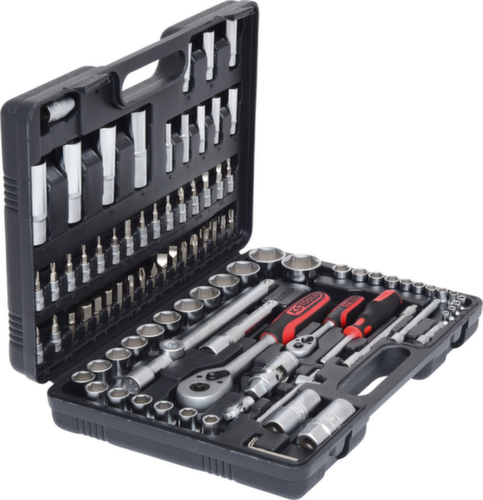 KS Tools Jeu de clés à douille 1/4"+1/2"