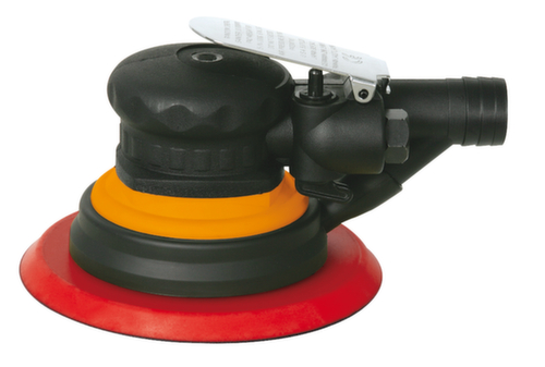 KS Tools Ponceuse excentrique à air comprimé pour ponçage fin avec aspiration des poussières