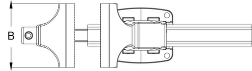 KS Tools Étau parallèle sans plateau tournant