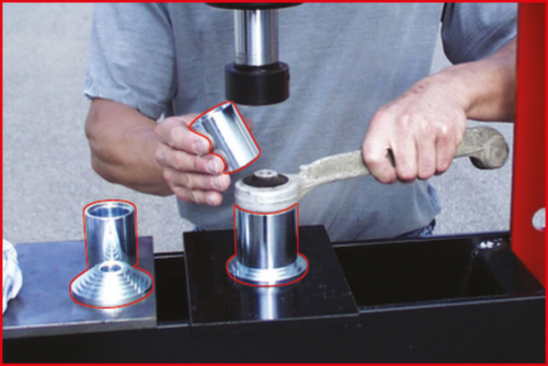 KS Tools Jeu de manchons de pression