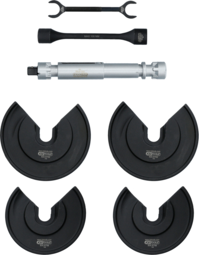 KS Tools Jeu de pinces centrales télescopiques universelles pour ressorts internes