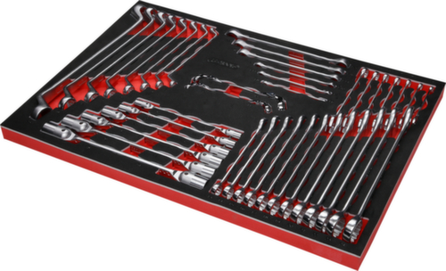 KS Tools Jeu de chariots d'atelier Performanceplus P15 avec 397 outils pour 7 tiroirs