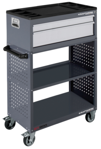 KRAFTWERK® Chariot de service BT900 40x80 avec tapis en caoutchouc