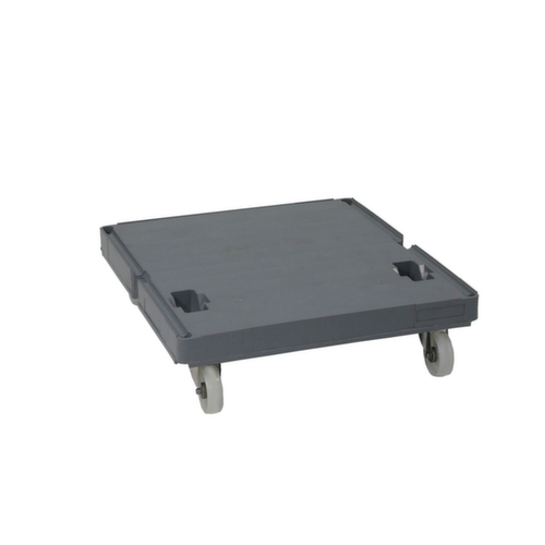 Plateau roulant hygiénique, comme RAL 7046 telegris