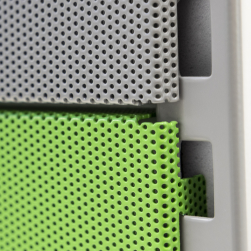 Système de cloisons démontables acoustiques