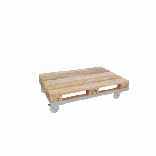 Cadre roulant pour palettes, force 500 kg, longueur de plateau 1200 mm
