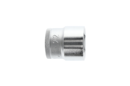 30 22 Douille 3/8" 6 pans 22 mm