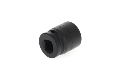 K 19 22 Douille à chocs 1/2" 6 pans 22 mm