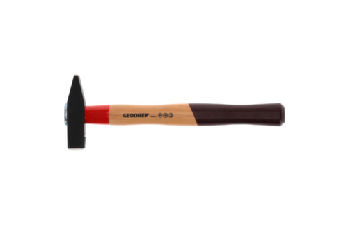 Marteau de serrurier GEDORE 600 H-300 ROTBAND-PLUS avec manche en hickory