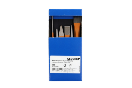 GEDORE 106 Jeu d'outils 6 pièces dans un support en PVC