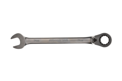GEDORE R07200240 Clé mixte à cliquet droite/gauche SW24 mm 325 mm