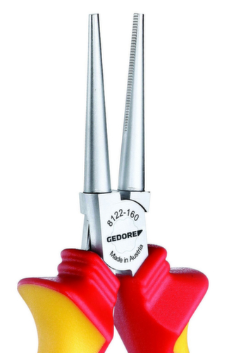 VDE 8122-160 H Pince ronde VDE avec isolation par gaine 160 mm