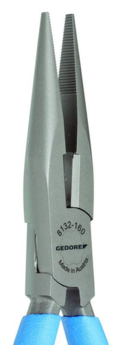 8132-160 TL Pince à bec plat droit 160 mm isolée par trempage