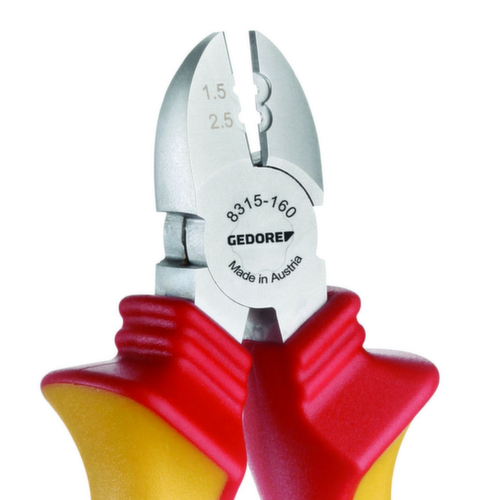 VDE 8315-160 H Pince coupante latérale à dénuder VDE 160 mm