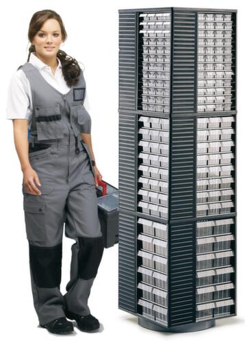 Treston support rotatif 12-550 (vide), pour 12 blocs tiroirs profondeur 180 mm