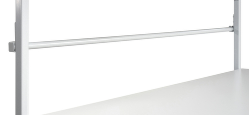 Treston Table d'emballage complète avec plaque perforée et dispositif dérouleur, largeur x profondeur 1800 x 900 mm