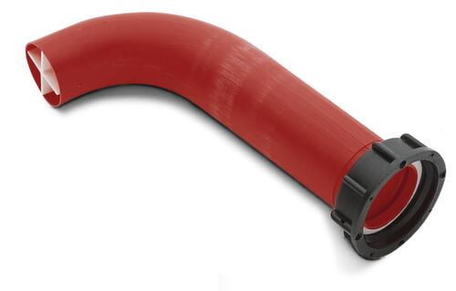 Embout flexible de sortie pour IBC avec ouverture d’écoulement LN 50