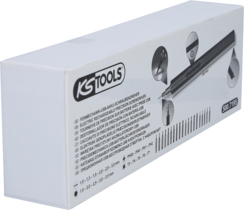 KS Tools precision mechanics USB rechargeable screwdriver