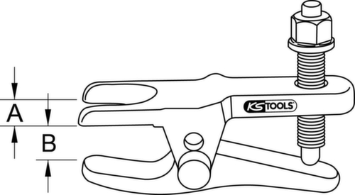 KS Tools Universal ball joint extractor
