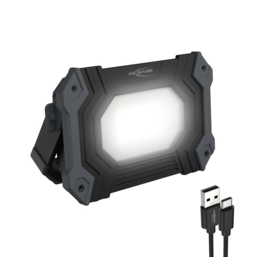Ansmann Spot projecteur avec 2 têtes de lampe