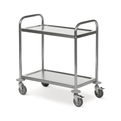 chariot pour l’alimentaire en acier inoxydable