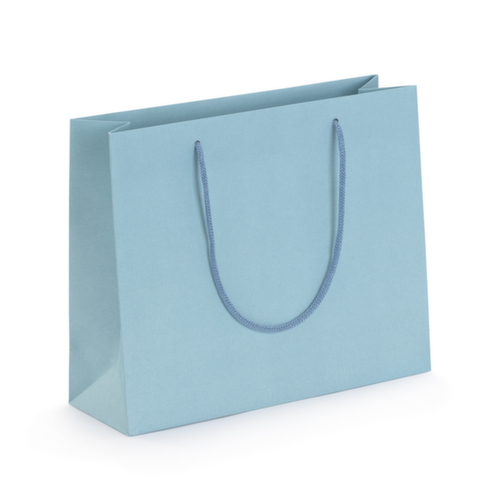 25 sacs pelliculés bleu clair effet mat