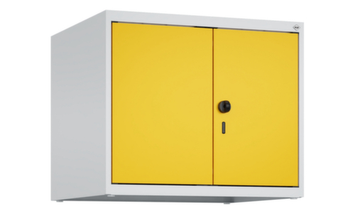 Rehausse pour armoire vestiaire noir-blanc