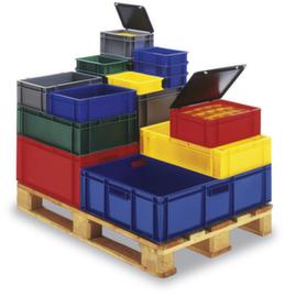 Bac gerbable norme Europe parois + fond pleins