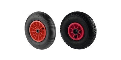 Räder mit Luft-Bereifung