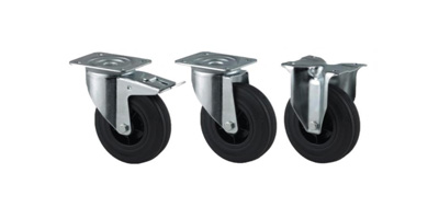 Wielen en zwenkwielen