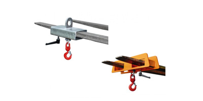 Voorzetapparatuur voor vorkheftrucks